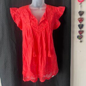 Pretty Ruffle Sleeve Shirt